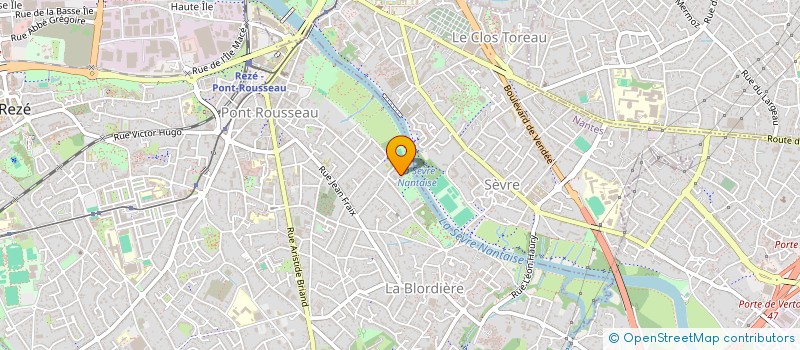 localisation de l'entreprise MADAME MYRIAM MALINGE à REZE