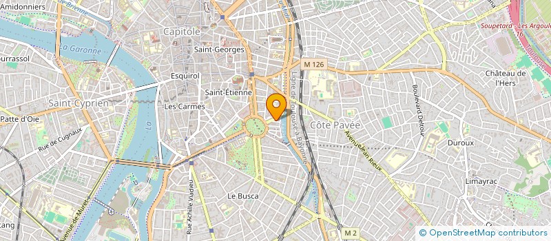 localisation de l'entreprise MADAME MYRIAM MALLO  TOULOUSE