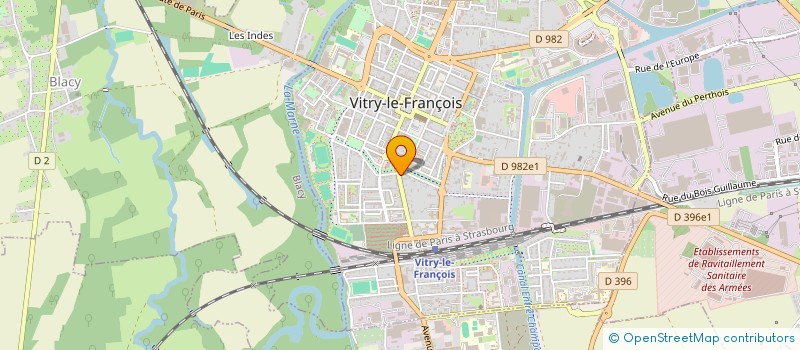 localisation de l'entreprise MADAME MYRIAM MANENTI  VITRY-LE-FRANCOIS