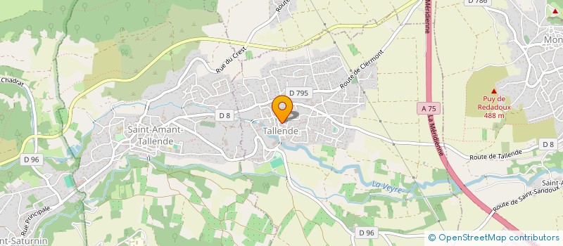 localisation de l'entreprise MADAME MYRIAM MARTIN  TALLENDE