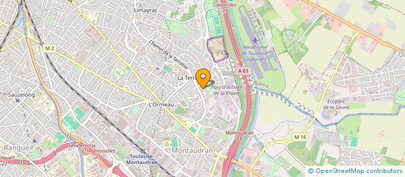 localisation de l'entreprise MADAME MYRIAM MARTINELLI  TOULOUSE