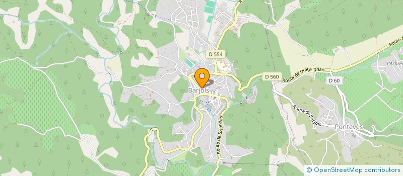 localisation de l'entreprise MADAME MYRIAM MATHIAS  BARJOLS