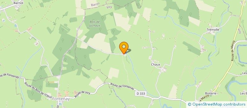 localisation de l'entreprise MADAME MYRIAM MEAUDRE-DESGOUTTES  VIRY