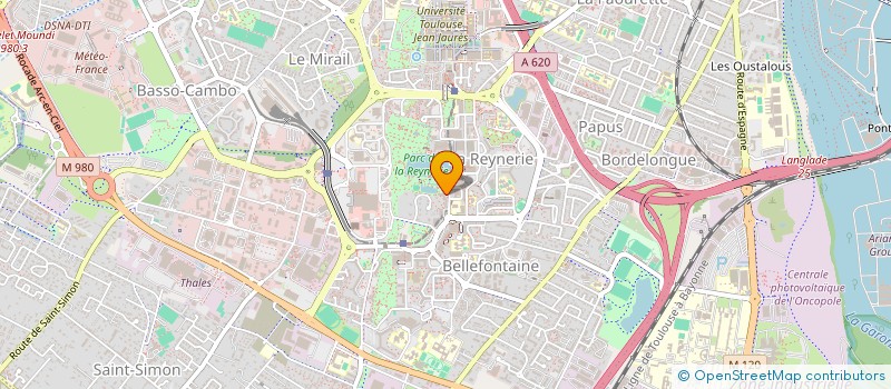 localisation de l'entreprise MADAME MYRIAM MECHROUH à TOULOUSE