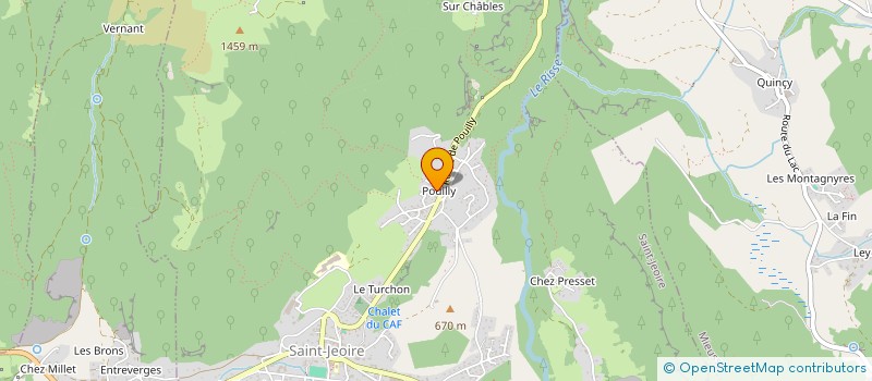 localisation de l'entreprise MADAME MYRIAM MEHARZI  SAINT-JEOIRE