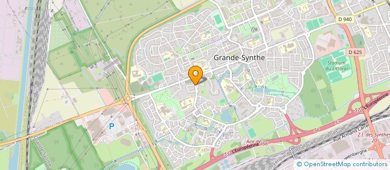 localisation de l'entreprise MADAME MYRIAM MELLAL  GRANDE-SYNTHE