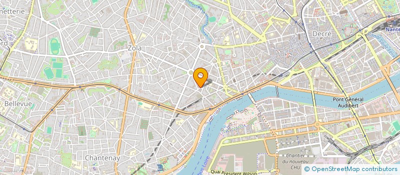 localisation de l'entreprise MADAME MYRIAM MERCIER  BASSE-GOULAINE