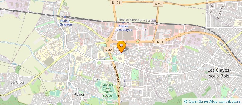 localisation de l'entreprise MADAME MYRIAM MERI  PLAISIR