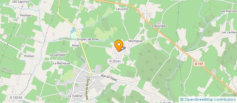 localisation de l'entreprise MADAME MYRIAM MERILLE  BERSON