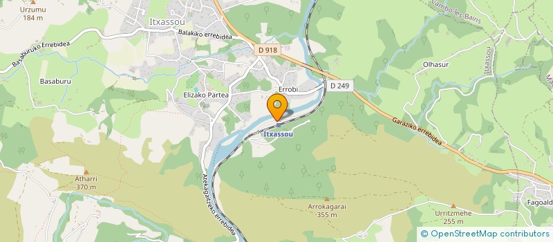 localisation de l'entreprise MADAME MYRIAM MEUNIER  ESPELETTE