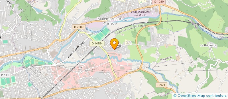 localisation de l'entreprise MADAME MYRIAM MEUNIER  MALEMORT