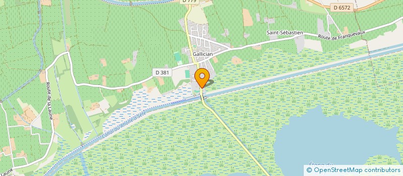 localisation de l'entreprise MADAME MYRIAM MEYER  VAUVERT