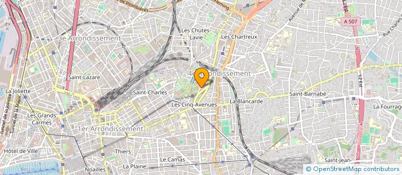 localisation de l'entreprise MADAME MYRIAM MEZGHICHE à MARSEILLE
