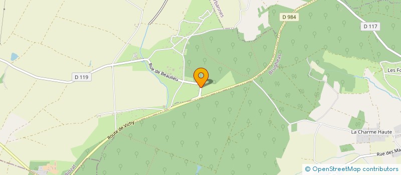 localisation de l'entreprise MADAME MYRIAM MICAUD à CHATEL-GUYON