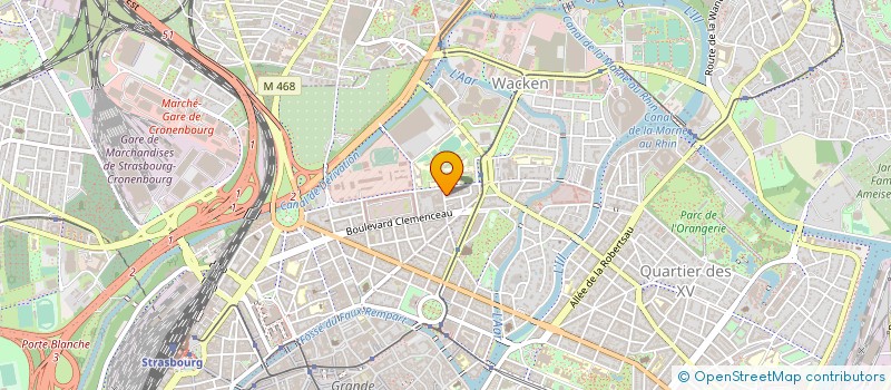 localisation de l'entreprise MADAME MYRIAM MITELMAN à STRASBOURG