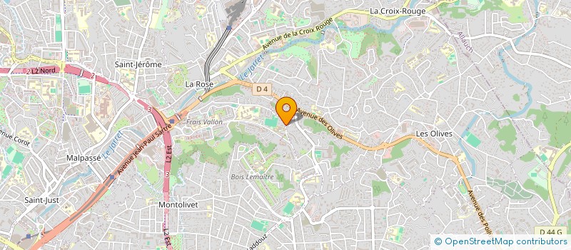 localisation de l'entreprise MADAME MYRIAM MOKHTARI à MARSEILLE