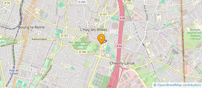 localisation de l'entreprise MADAME MYRIAM MONGELEMA à L'HAY-LES-ROSES