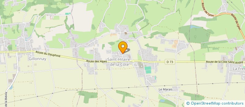 localisation de l'entreprise MADAME MYRIAM MONNET  SAINT-ETIENNE-DE-SAINT-GEOIRS