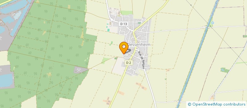 localisation de l'entreprise MADAME MYRIAM MONNIER  DESSENHEIM