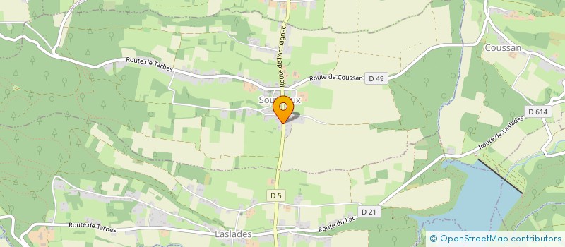 localisation de l'entreprise MADAME MYRIAM MONTESINOS  SOUYEAUX