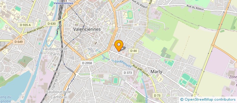 localisation de l'entreprise MADAME MYRIAM MORAGE  VALENCIENNES