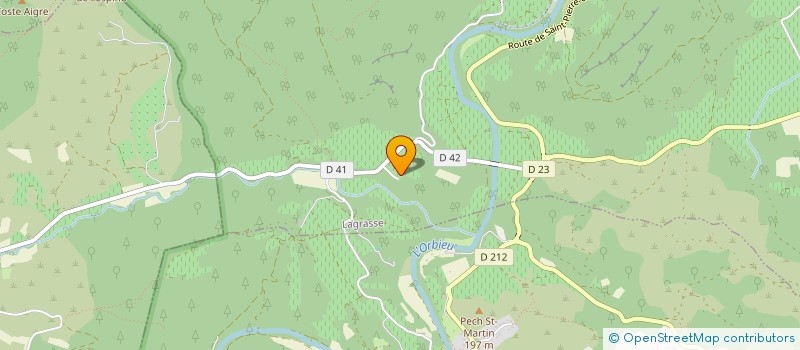 localisation de l'entreprise MADAME MYRIAM MORITZ  CAUNETTES-EN-VAL