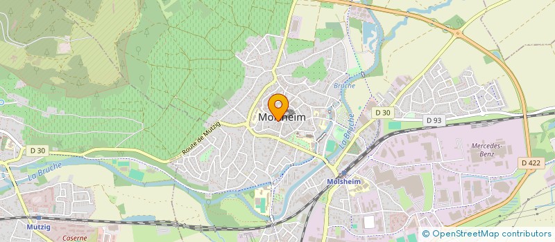 localisation de l'entreprise MADAME MYRIAM MOSCHLER  MOLSHEIM