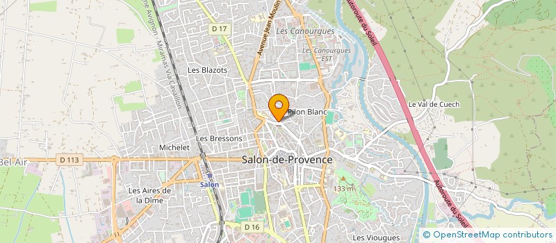 localisation de l'entreprise MADAME MYRIAM MOTHES  SALON-DE-PROVENCE