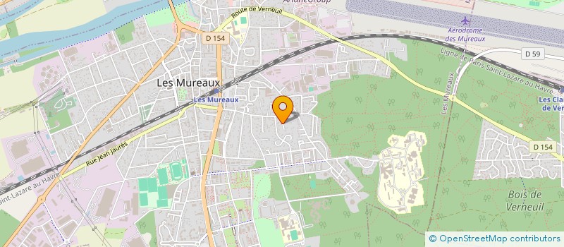 localisation de l'entreprise MADAME MYRIAM MOUJAHID à LES MUREAUX