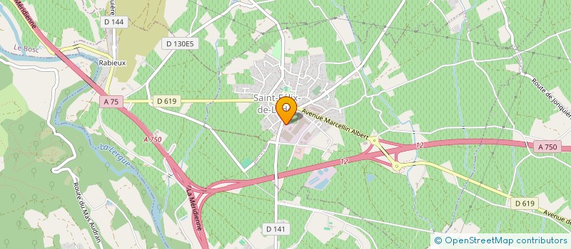 localisation de l'entreprise MADAME MYRIAM MOULIGNE à SAINT-FELIX-DE-LODEZ