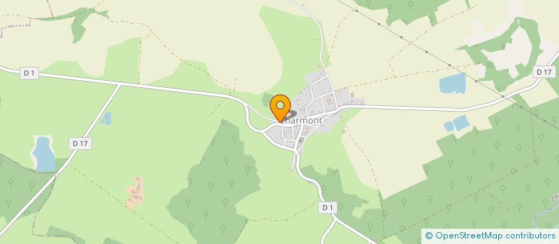 localisation de l'entreprise MADAME MYRIAM MOUZON  CHARMONT