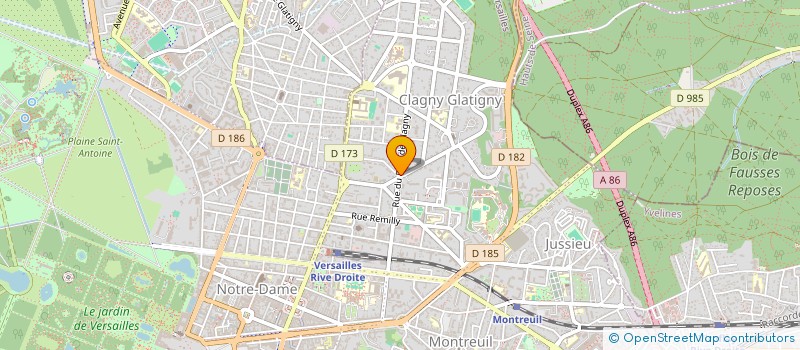 localisation de l'entreprise MADAME MYRIAM NAIM à VERSAILLES