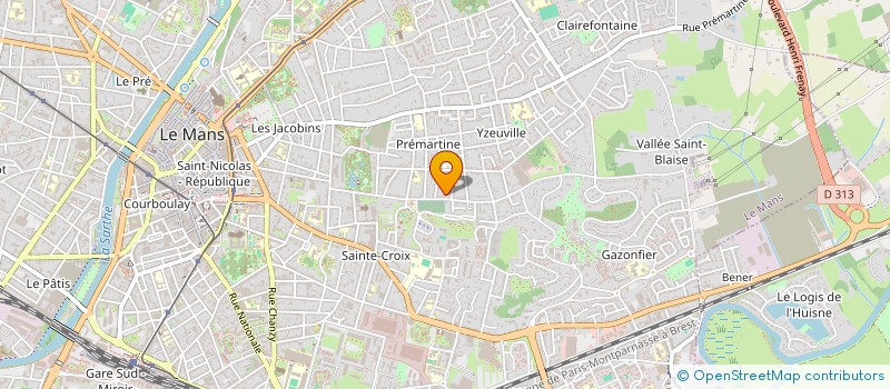 localisation de l'entreprise MADAME MYRIAM NAJEM à LE MANS