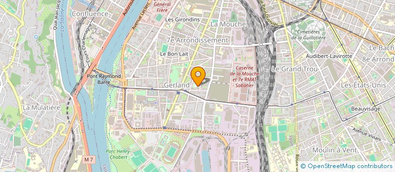 localisation de l'entreprise MADAME MYRIAM NEMER  LYON