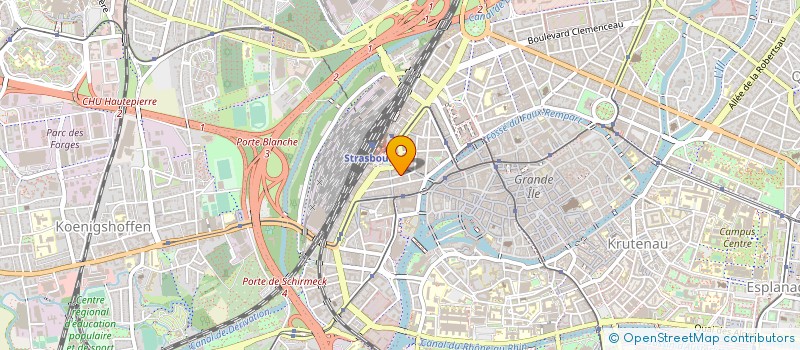 localisation de l'entreprise MADAME MYRIAM NISS à STRASBOURG
