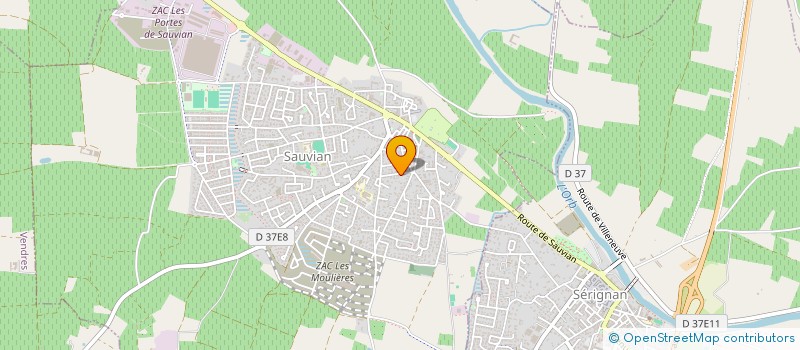 localisation de l'entreprise MADAME MYRIAM OBERTI  SAUVIAN