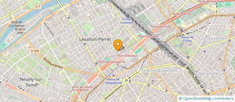 localisation de l'entreprise MADAME MYRIAM OHAYON à LEVALLOIS-PERRET