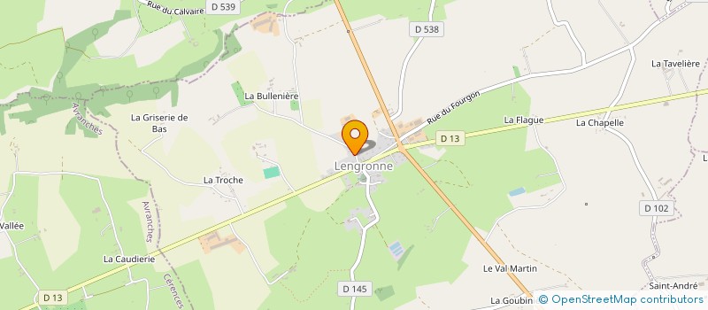 localisation de l'entreprise MADAME MYRIAM OSMOND  LENGRONNE