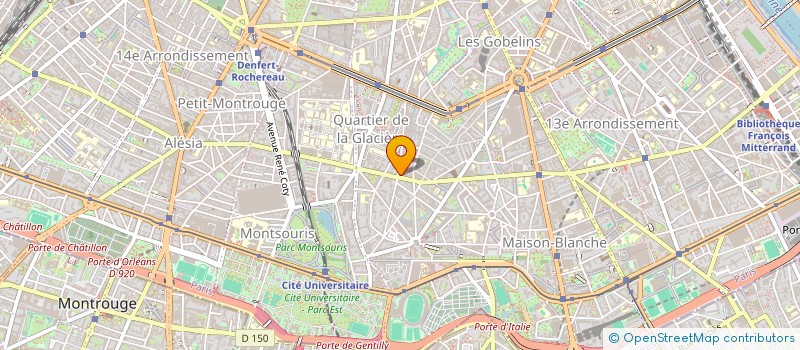 localisation de l'entreprise MADAME MYRIAM OUALIKENE  PARIS