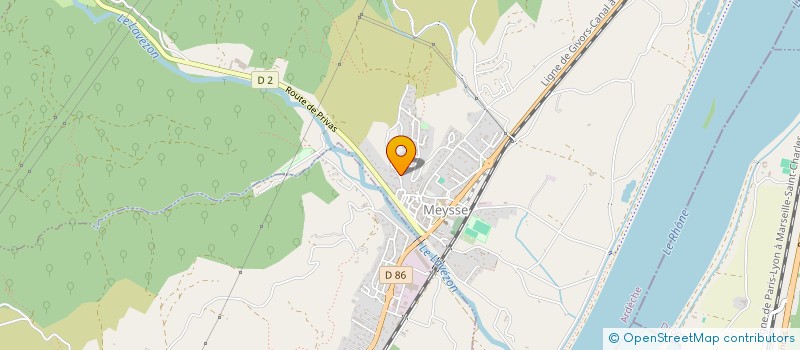 localisation de l'entreprise MADAME MYRIAM PAULE LOUISE CHABANIS  MEYSSE