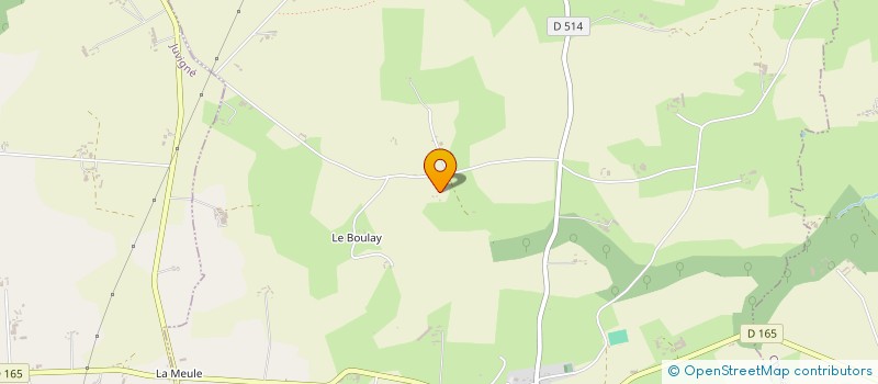 localisation de l'entreprise MADAME MYRIAM PENNETIER à SAINT-HILAIRE-DU-MAINE