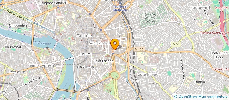 localisation de l'entreprise MADAME MYRIAM PERIGNON à TOULOUSE