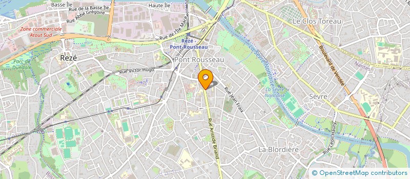 localisation de l'entreprise MADAME MYRIAM PHILIPPE à REZE