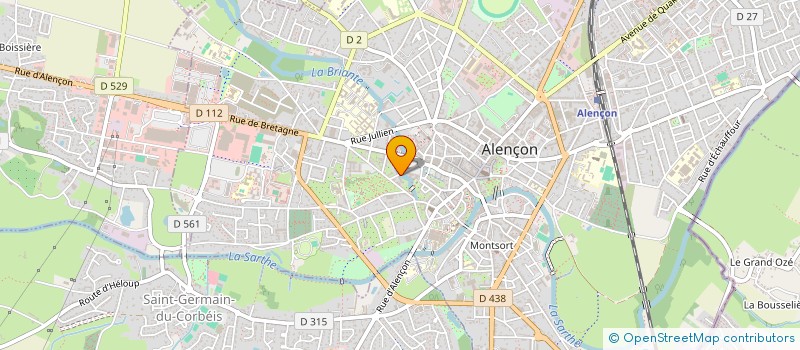 localisation de l'entreprise MADAME MYRIAM PIVETEAU à ALENCON