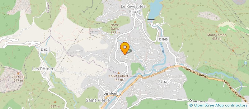 localisation de l'entreprise MADAME MYRIAM POEZEVARA  LE REVEST-LES-EAUX