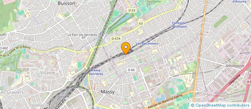 localisation de l'entreprise MADAME MYRIAM POINSOT à ANTONY