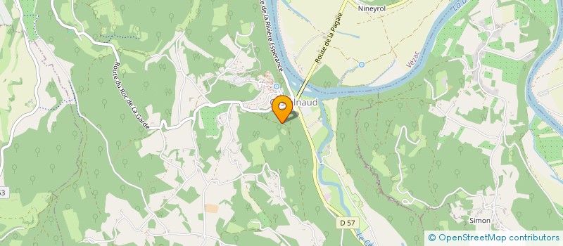 localisation de l'entreprise MADAME MYRIAM POULY  FLORIMONT-GAUMIER