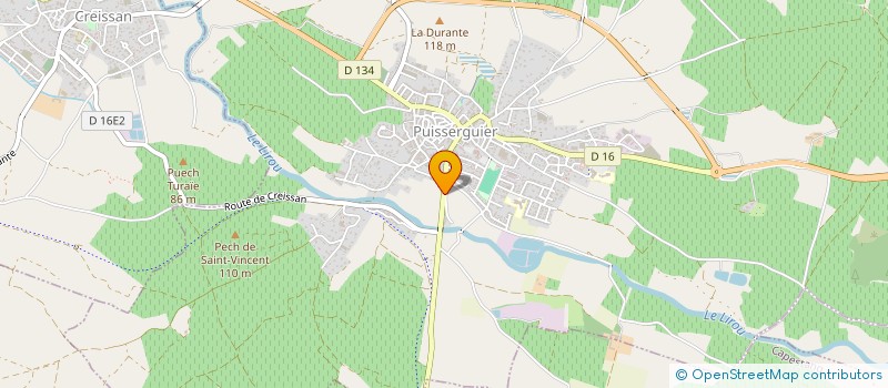 localisation de l'entreprise MADAME MYRIAM POUX  PUISSERGUIER