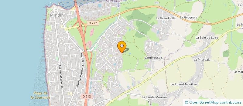 localisation de l'entreprise MADAME MYRIAM RADIGOIS à SAINT-BREVIN-LES-PINS