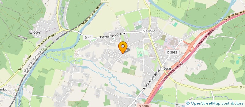 localisation de l'entreprise MADAME MYRIAM REBEYROL  CHANTERAC